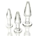 Adam & Eve Glass Anal Training Trio thumbnail 2