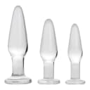 Adam & Eve Glass Anal Training Trio thumbnail 3