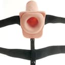 7 Inch Hollow Rechargeable Strap-On thumbnail 2