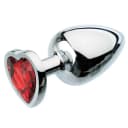 Adam & Eve Red Hearts Gem Anal Plug thumbnail 2