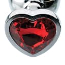 Adam & Eve Red Hearts Gem Anal Plug thumbnail 3