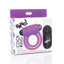 BANG! 28X Silicone Cock Ring & Bullet thumbnail 6