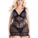 Valentine Lace Babydoll thumbnail 6