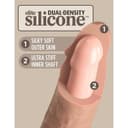 KingCock Elite 6 Inch Vibrating Dual Density Silicone Dildo thumbnail 3