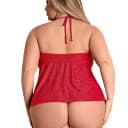 Hypnotic Swirl Cupless & Crotchless Babydoll thumbnail 9