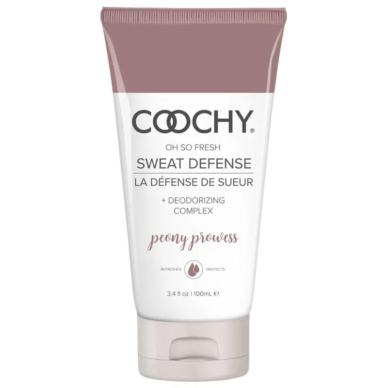 COOCHY Oh So Fresh Sweat Defense Cream front of tube