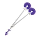 Nixie Metal Butt Plug and Fur Cuff Set thumbnail 9