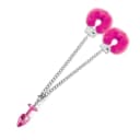 Nixie Metal Butt Plug and Fur Cuff Set thumbnail 7