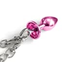 Nixie Metal Butt Plug and Fur Cuff Set thumbnail 13