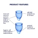 Satisfyer Feel Confident Menstrual Cups thumbnail 5
