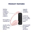 Satisfyer Ribbed Petal App Enabled Couples Vibrator with Remote Control thumbnail 8