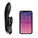 Satisfyer Double Flex App Enabled Rabbit Vibrator thumbnail 1