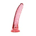 Adam & Eve Pink Jelly 8 Inch Realistic Dildo thumbnail 2