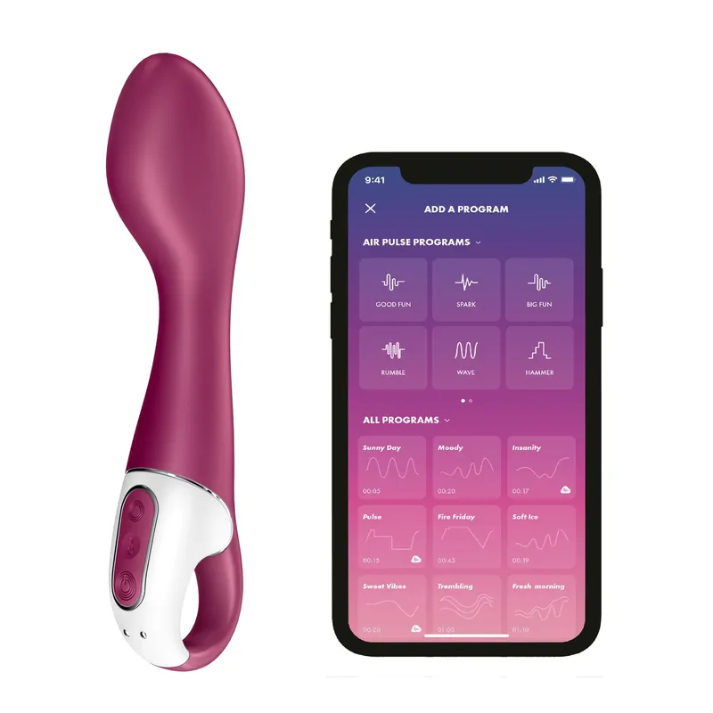 Satisfyer Hot Spot App Enabled Warming G-Spot Vibrator