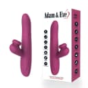 Adam & Eve Rose Gold Revolving Spinning Dual Stimulating Rabbit thumbnail 1