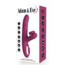Adam & Eve Rose Gold Tappin' Thumping and Thrusting Dual Stimulating Rabbit thumbnail 9