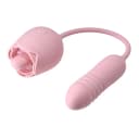 Adam & Eve Thrust And Tickle Rose Rechargeable Vibrator thumbnail 4