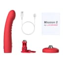 Lovense Mission 2 App Enabled Touch Sensitive Vibrator thumbnail 4
