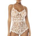 Star White Embroidered Romper thumbnail 1