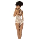 Star White Embroidered Romper thumbnail 2