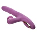 Adam & Eve Rose Gold Tappin' Thumping and Thrusting Dual Stimulating Rabbit thumbnail 4