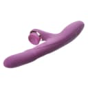 Adam & Eve Rose Gold Tappin' Thumping and Thrusting Dual Stimulating Rabbit thumbnail 7