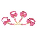 Adam & Eve Pretty Naughty In Pink 10 Piece Bondage Set thumbnail 3