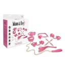 Adam & Eve Pretty Naughty In Pink 10 Piece Bondage Set thumbnail 2