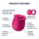 Satisfyer Pro 2 Classic Blossom Air Pulse Clitoral Stimulator thumbnail 4