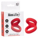 Adam & Eve Double Ring Vibrating Rose Cockring thumbnail 15