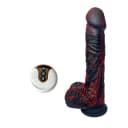 Adam & Eve The Bed Rocker Silicone Thrusting 6.5 Inch Dildo with Remote thumbnail 2
