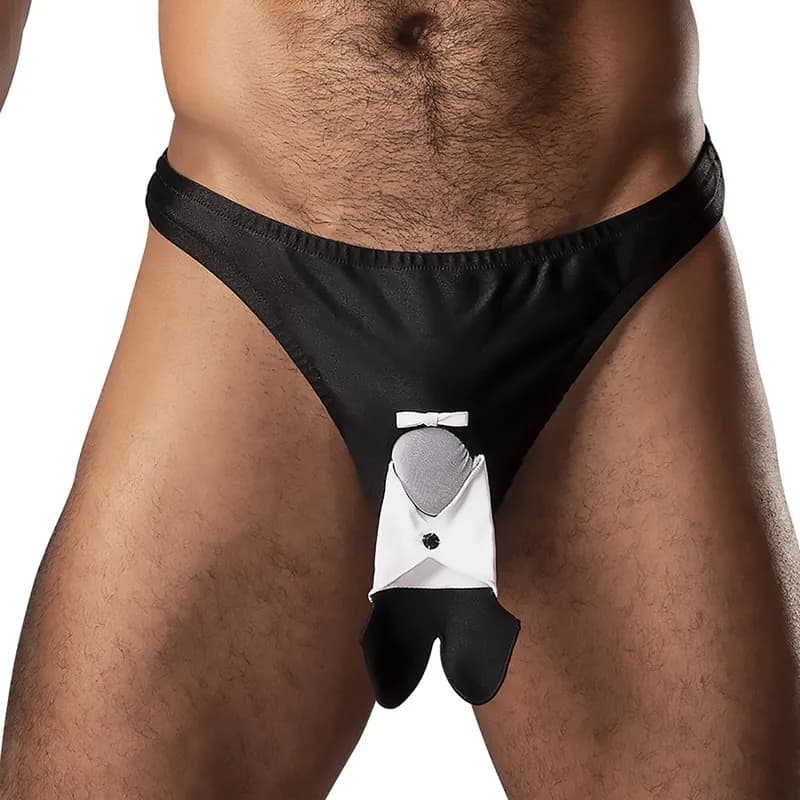 Always At Your Service Dapper Dick Thong