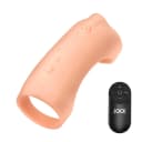 Vibrating Silicone Penis Sleeve thumbnail 1