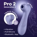 Satisfyer Pro 2 Gen 3 Liquid Air Clitoral Stimulator with Bluetooth thumbnail 9