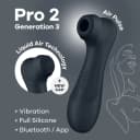 Satisfyer Pro 2 Gen 3 Liquid Air Clitoral Stimulator with Bluetooth thumbnail 10