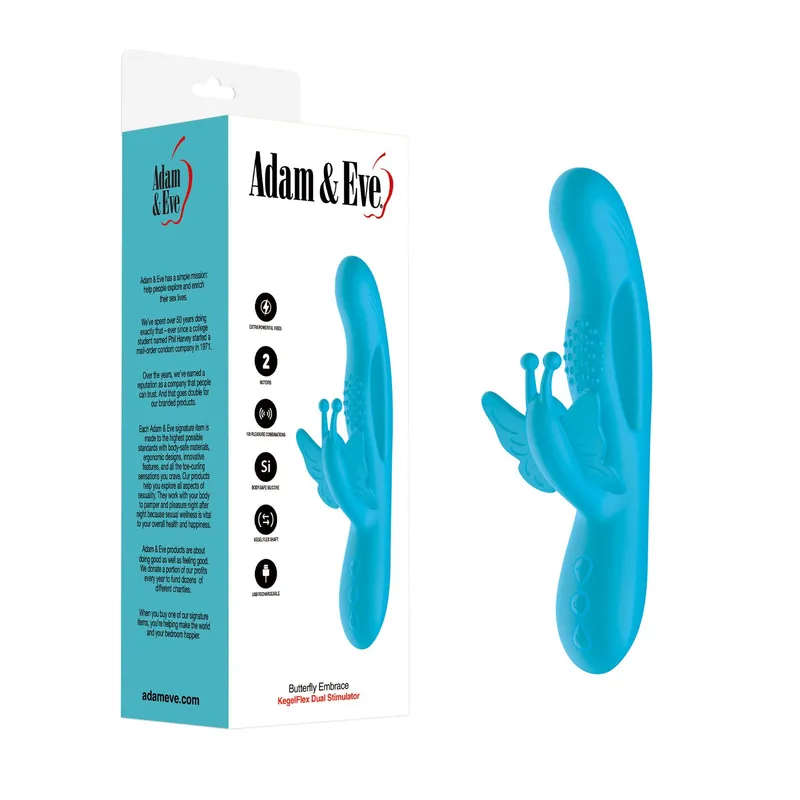 Adam & Eve Butterfly Embrace Kegelflex Dual Stimulator