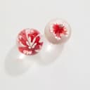 Adam & Eve Red Lily Glass Kegel Balls thumbnail 3
