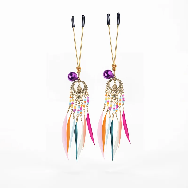 Dreamcatcher Nipple Clips