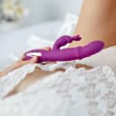 Adam & Eve Rose Gold Come-Hither G-Spot Dual Stimulating Rabbit thumbnail 6