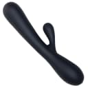 Adam & Eve Luxe Noir Lapine Sleek Rabbit Vibrator thumbnail 4