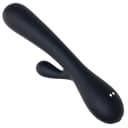 Adam & Eve Luxe Noir Lapine Sleek Rabbit Vibrator thumbnail 5