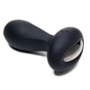 Adam & Eve Luxe Noir Prise Plush Vibrating Plug thumbnail 3