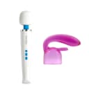 Magic Wand Rechargeable With Magic Rabbit Attachment thumbnail 1