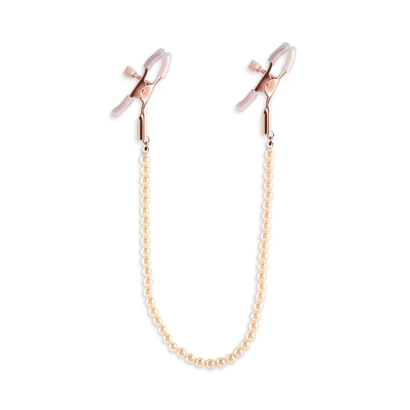 BOUND PEARL NIPPLE CLAMPS