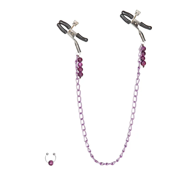 Nipple Play Chained Nipple Clamps