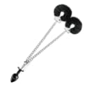 Nixie Metal Butt Plug and Fur Cuff Set thumbnail 10