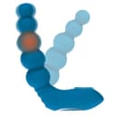 Levelz Bendable, Heating, Vibrating and Tapping Beaded Silicone Prostate Stimulator thumbnail 8