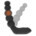 Levelz Bendable, Heating, Vibrating and Tapping Beaded Silicone Prostate Stimulator thumbnail 2