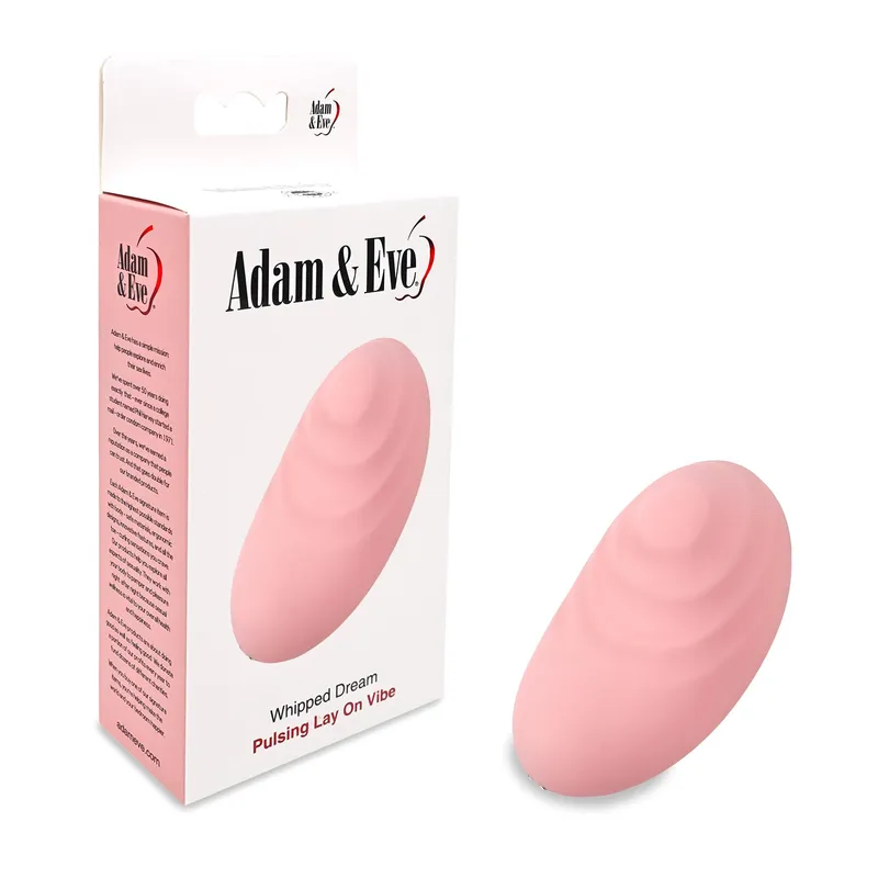 Adam & Eve Whipped Dream Pulsing Lay On Vibrator
