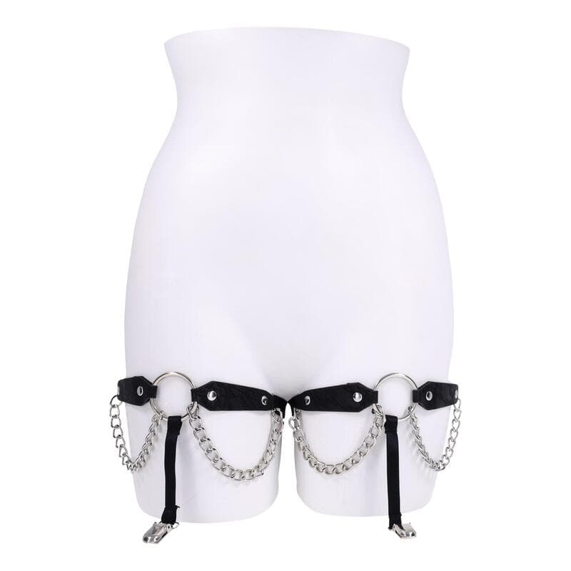 Chain Lace Garters